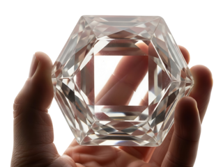 Diamond Gemstone Crystal Clear Sparkling Luxury Jewelry Investment Concept