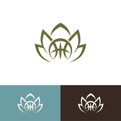 A sophisticated logo with smooth lines that unite a crown and basketball, reflecting prestige and competitive spirit.