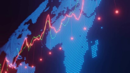 Global Stock Market Fluctuation and Economic Trends. - Powered by Adobe