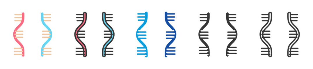 rna icon set multi style various collection