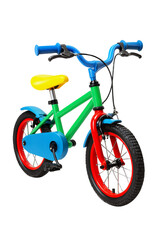 Fototapeta premium bicycle isolated on a white background
