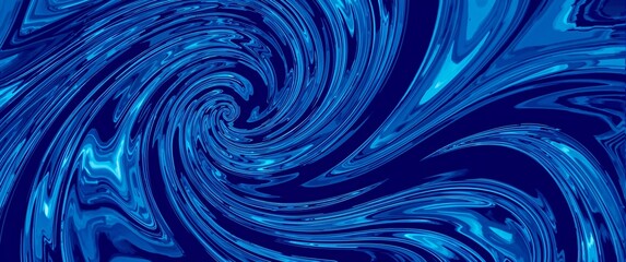 Fototapeta premium Vector twist vivid blue design background