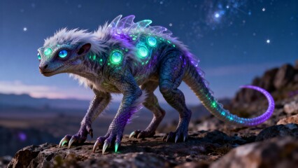 strange alien mammal animal