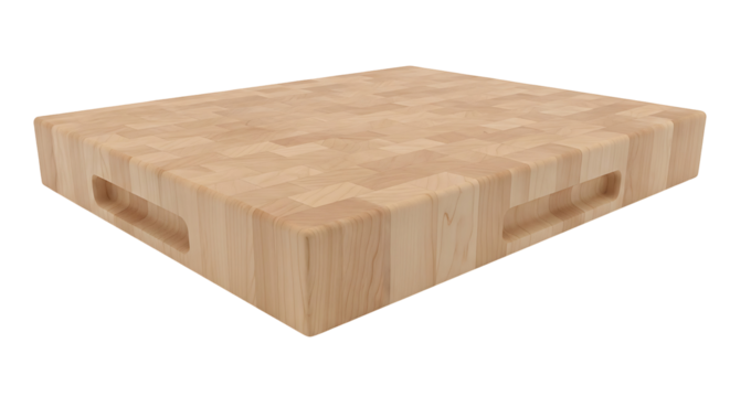 Butcher Block Cutting Board End Grain Maple Wood Chopping Board Kitchen