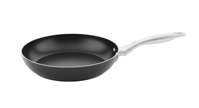 Nonstick frying pan for cooking food.