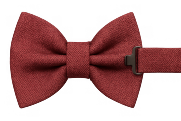 Red bow tie representing elegance, formal events, fashion accessory, and menswear for special occasions