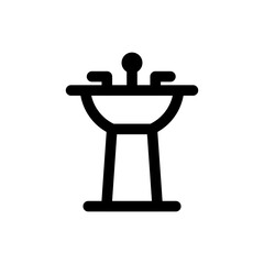 Bathroom Sink / Pedestal