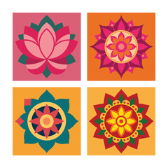 Modern Graphic Template Batch Set