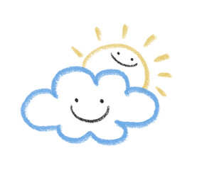 sun and cloud