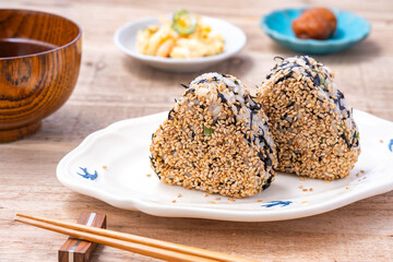 美味しい　おにぎり