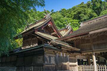 Fototapeta premium 島根 美保神社 本殿