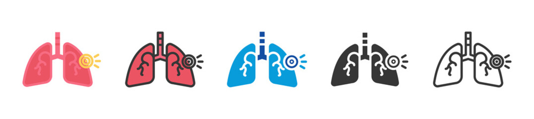 embolism icon set multi style various collection