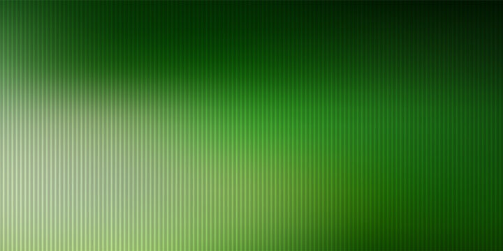 Dark green neon gradient ribbed glass. Vector ribbed glass texture background. Mesh gradient. acrylic ribbed bath surface. Reeded glass background semitransparent overlay. Bath wall window