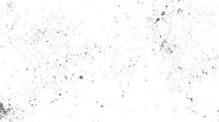 White background with scattered irregular dark gray speckles and small abstract shapes texture