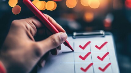 Checklist task management