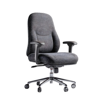 Ergonomic Office Chair with Adjustable Arms and Lumbar Support.
