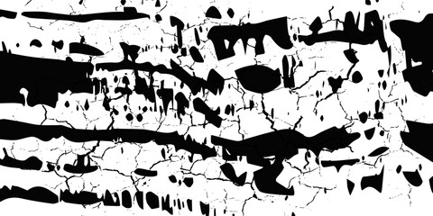 Elegant black background vector illustration with vintage distressed grunge texture and dark gray charcoal color paint, black stone or concrete wall, black banner Vector Format.