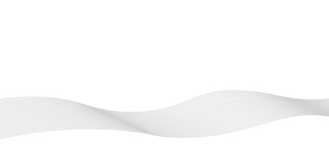 Abstract wave element for design. Digital frequency track equalizer. Stylized line art background. Vector illustration. Wave with lines created using blend tool.