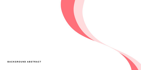 abstract background with red ribbon