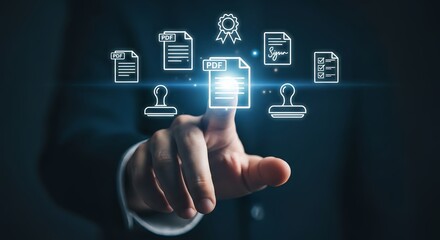 Seamless digital document workflow with touch interface for modern business needs now