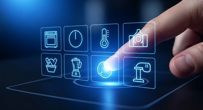 Effortlessly control smart home devices with a simple touch of a button interface