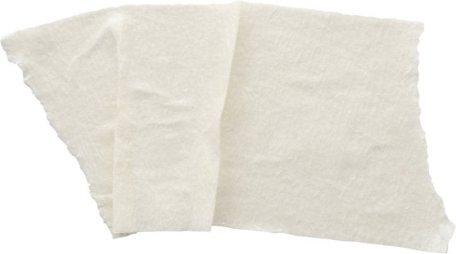 Adhesive paper tape isolated on white background