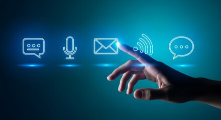 Engage your audience using modern communication methods with a simple touch today