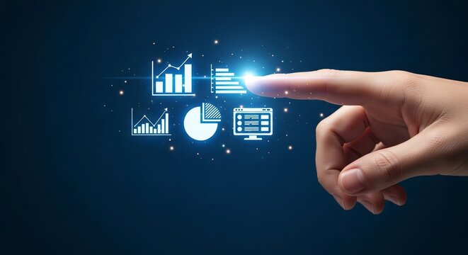 Navigate data insights with a simple touch, explore business analytics solutions today - Powered by Adobe