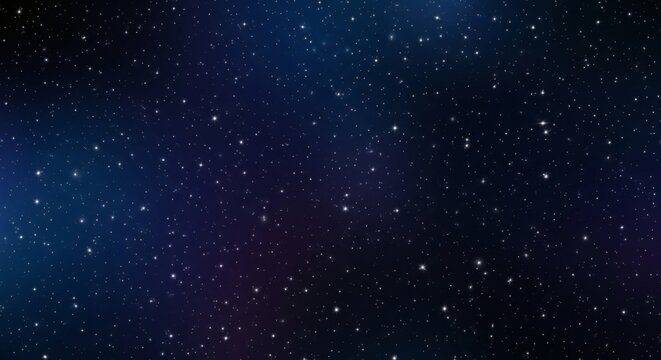 A vast expanse of the night sky filled with countless twinkling stars and distant galaxies, evoking a sense of wonder and the infinite universe