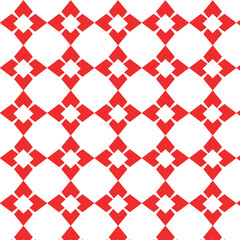 red and white seamless pattern