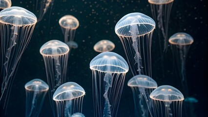 Abstract Composition Of Augmented‑Reality Product Holograms Suspended In Zero Gravity, Representing Futuristic Design, Digital Innovation, And The Boundless Creativity Of Emerging Tech Art