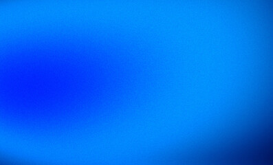 Futuristic Grainy Noise Texture Abstract Blue Background Copy Space.