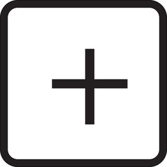 12 math symbols icons. outline thin line icons such as plus, square root, math, infinity, divide, brackets, isolated on transparent background