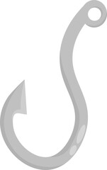 Fishing Gear and Equipment Flat Vector Icons