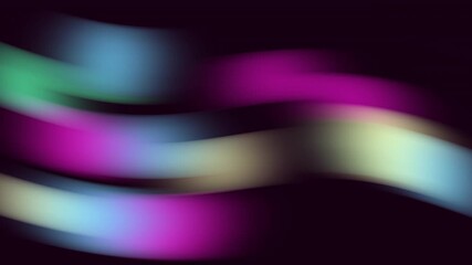 Colorful flowing waves create a seamless loop background in stunning 4K UHD for dynamic visuals