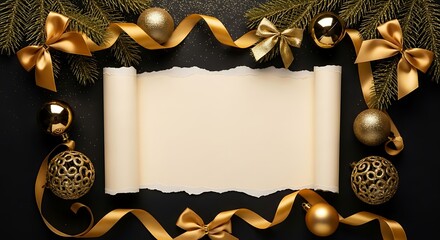 Modern luxury Christmas paper background