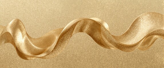 Luxe metallic helix champagne gold design background