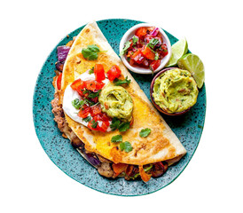 mexican dish pizza quesadilla 