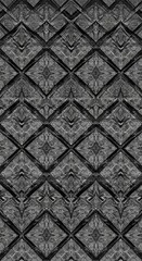 Intricate Diamond Pattern - A Textured Tapestry of Geometric Symmetry and Depth.