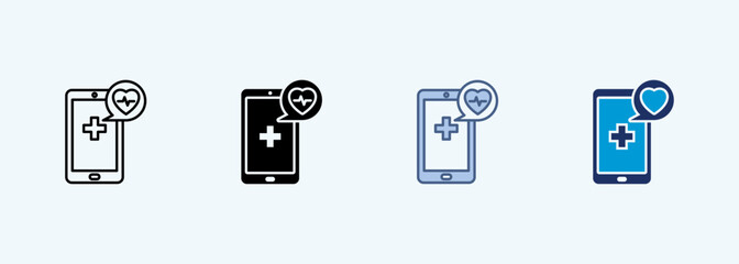 mobile healthcare  Multiple StyleIcon