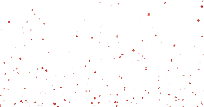 3d elements asian festival for holiday, birthday, banner, poster, flyers, greeting card, 3d rendering transparent confetti, colorful confetti explosion, multicolor confetti transparent background - Powered by Adobe