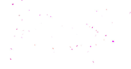 Colorful confetti and ribbons falling isolated on white background png, ai generated, confetti falling white background, multicolor confetti transparent background, 3d render confetti floating