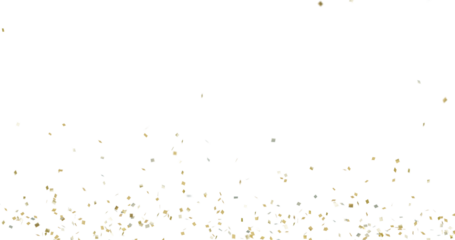 Colorful bright confetti isolated on transparent background, multicolored confetti falling png, celebration themes, party graphics, birthdays, festivals, new year designs, no shadows