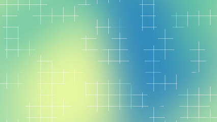 Blue Green Gradient Grid Line Abstract Background Design