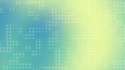 Blue Green Grid Line Abstract Gradient Background Design