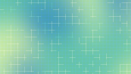 Blue Green Gradient Grid Line Abstract Background for Modern Digital Art Design