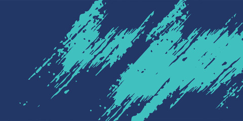 Minimal Abstract Blue Cyan Frame Grunge Sport Design In Dark Background modern design eps10