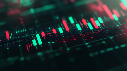 Analyze market trends with this mesmerizing stock chart for financial presentations today