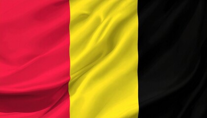 Fototapeta premium flag of Belgium