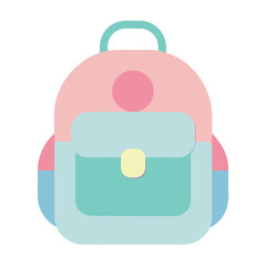 Futuristic simple baby school bag rounded edges (2).
